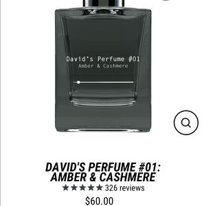 David Dobrik perfume only used a couple of times!